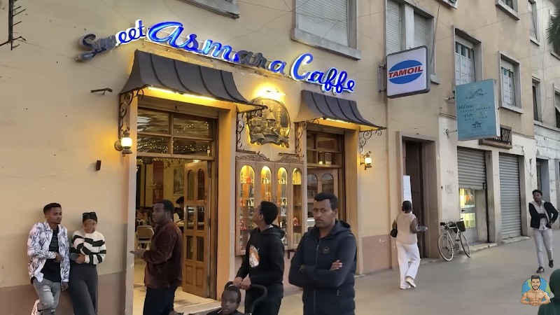 مقهى أسمرى للحلويات