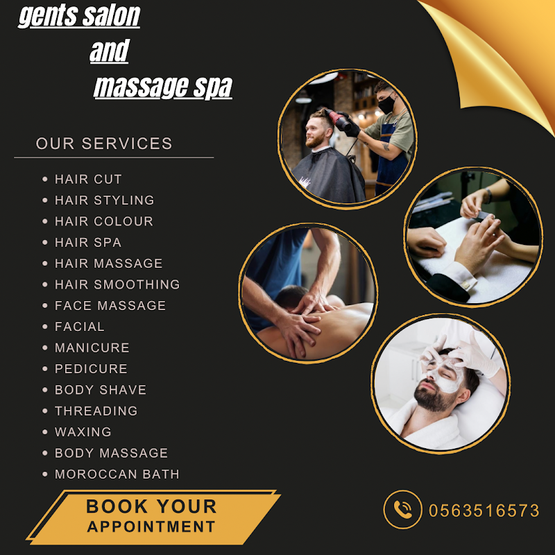 سبا مساج وصالون حلاقة للرجال