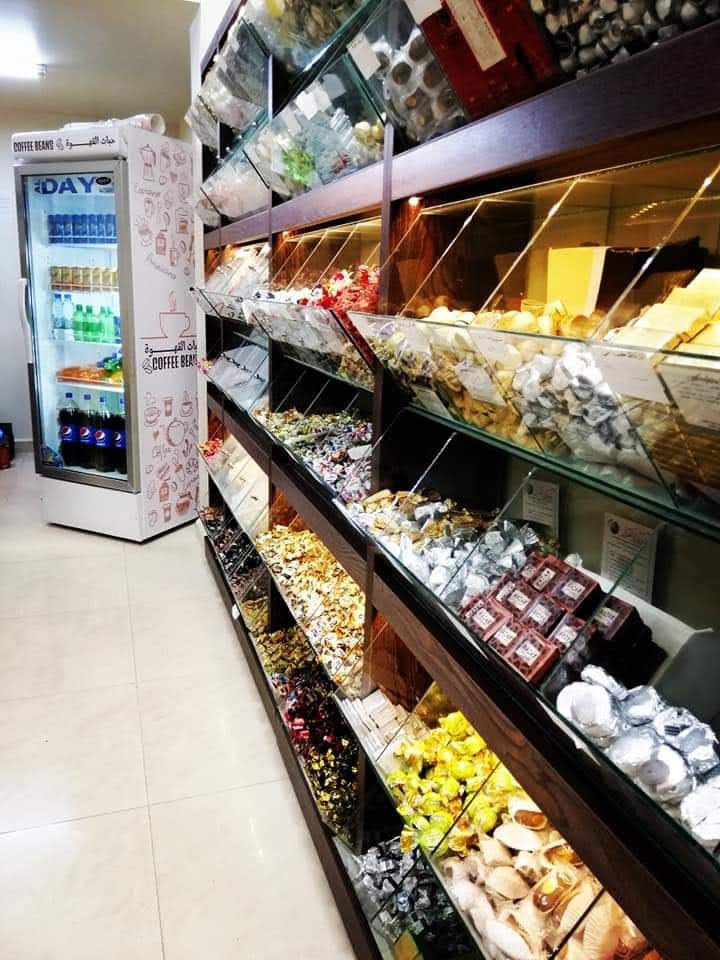 حبات القهوة